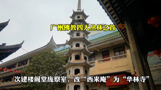 广州这座有1400多年的寺庙,最初由达摩祖师修建,免费对外开放