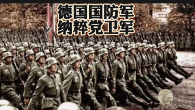 德国国防军与武装党卫军的区别!