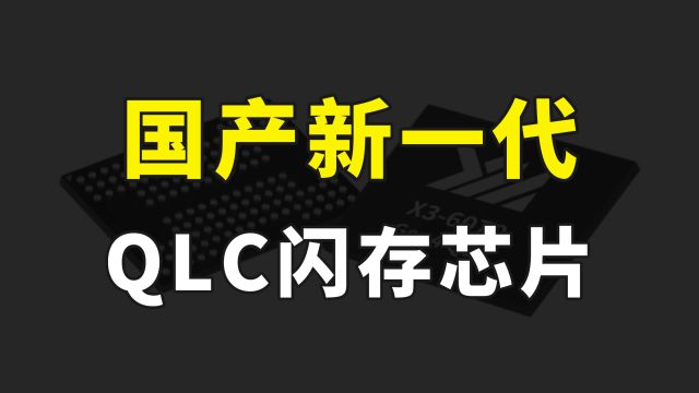 新一代国产闪存芯片性能翻番,寿命飙升4倍,国产固态硬盘有希望了