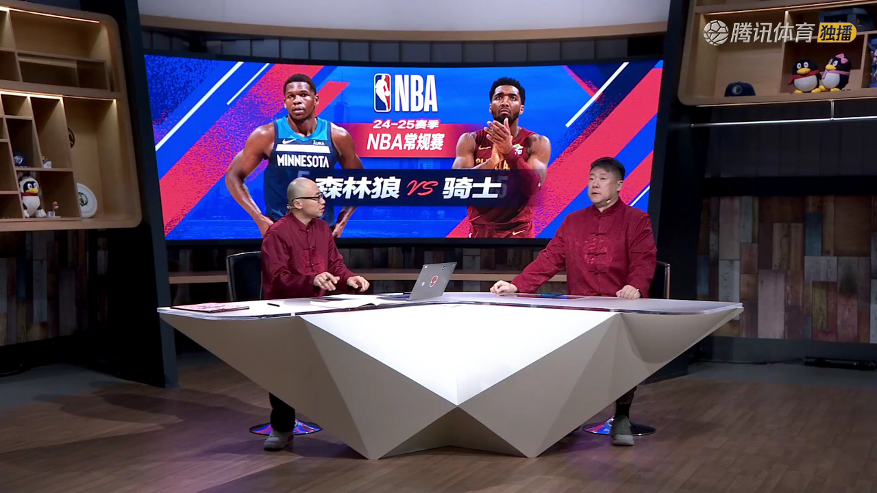 森林狼vs骑士 NBA常规赛：森林狼vs骑士中文解说全场回放