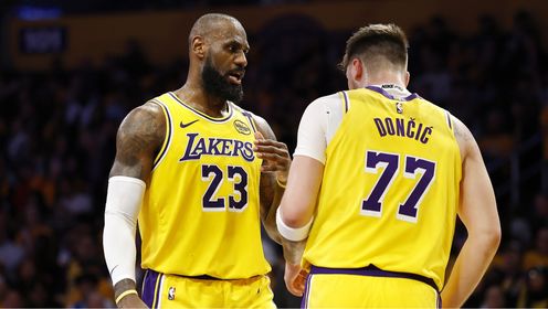 《NBA全场集锦》湖人6连胜终结跌至西部第五：满分组合34分&詹姆斯升队史第十，布朗尼生涯新高