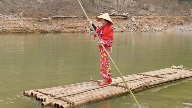 焦作博爱许良下伏头 丹河上的小九渡 游山玩水看古村 真个好地方