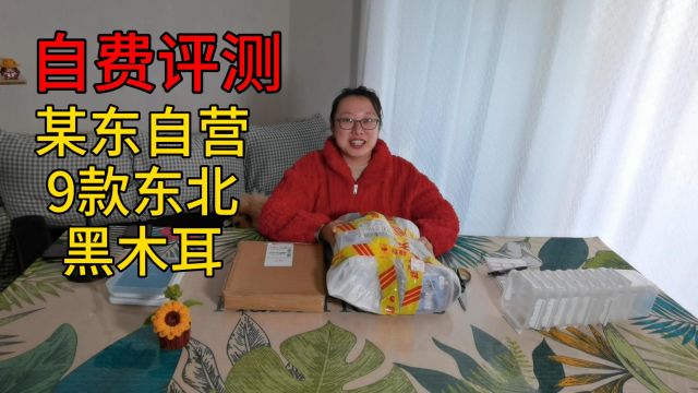 自费评测:某东自营9款东北黑木耳