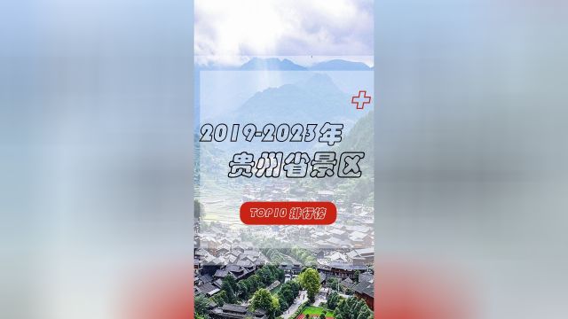 走遍大地神州,醉美多彩贵州——盘点20192023年贵州省人气TOP10景区!#MBI#排行榜#贵州景区