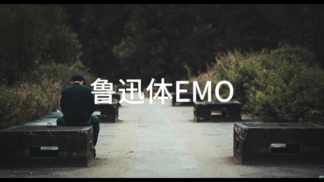 鲁迅体emo文案,狠狠破防了