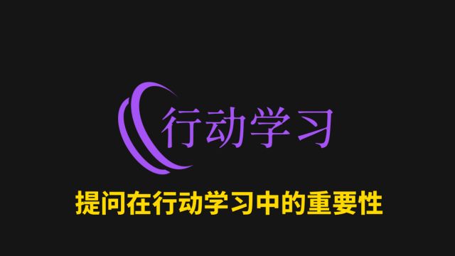 11提问在行动学习中的重要性