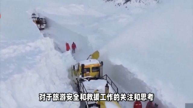 新疆喀纳斯景区救援游客,阿勒泰公路管理局3名职工遭雪崩殉职!