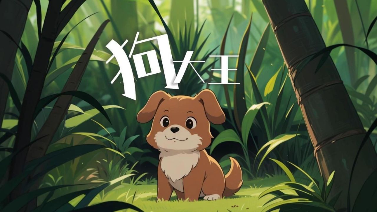 儿童寓言故事《狗大王》动画片,儿童小故事