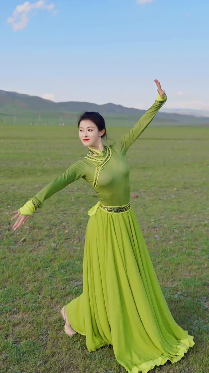 这是我深爱的大草原#户外舞蹈#蒙族舞