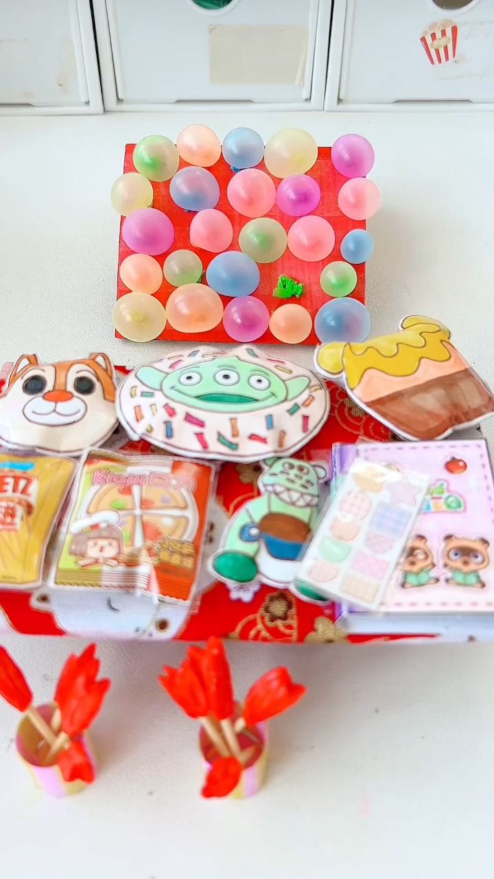 自制扎气球小摊的教程来咯