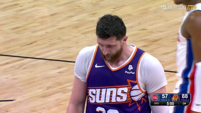 2023/24赛季NBA常规赛：活塞 VS 太阳 全场回放