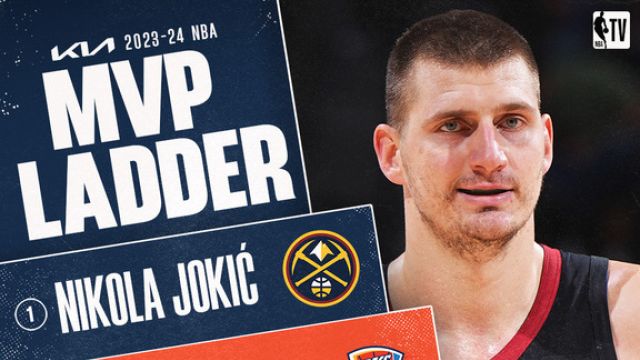 NBA官宣MVP榜：约基奇稳居榜首，大帝正式无缘在榜，詹皇获提名