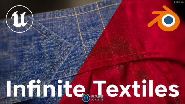 【中字】Textile Generator Pro纺织品纹理生成器插件 使用教程 RRCG