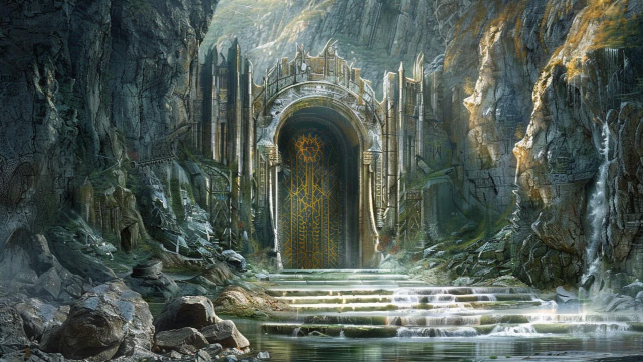 《魔戒》古老的摩瑞亚矿坑,曾经的矮人王国,强大的炎魔_高清1080P在线观看平台_腾讯视频