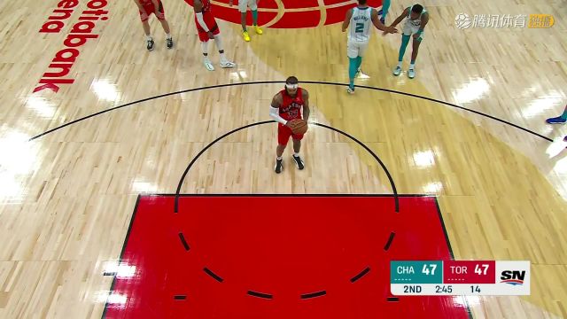 NBA常规赛：黄蜂vs猛龙中文解说全场回放