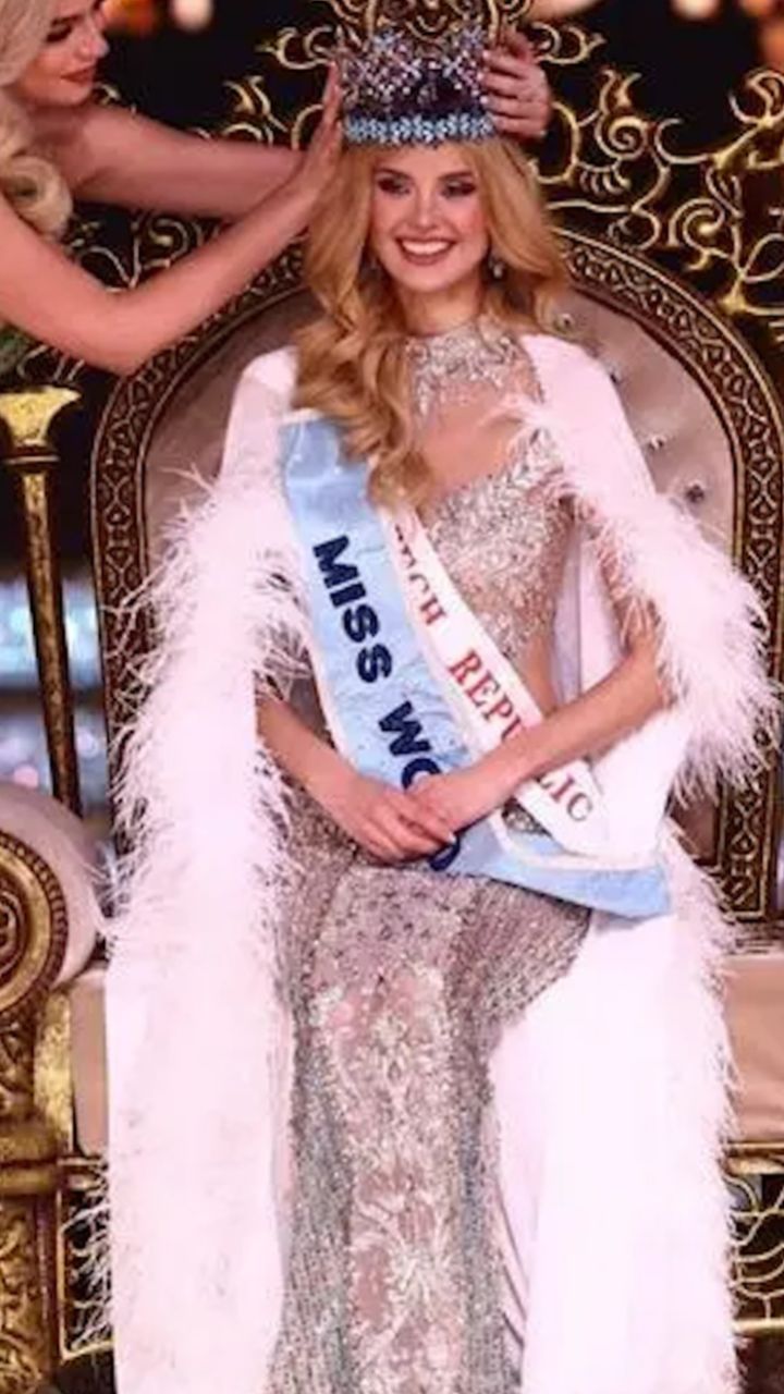 捷克23岁模特夺得2024世界小姐冠军:身高181厘米