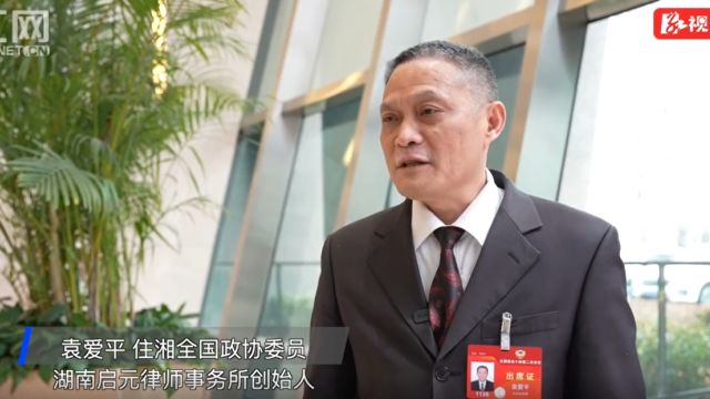 两会湘声丨袁爱平:构建可再生能源非电利用生态环境价值实现机制