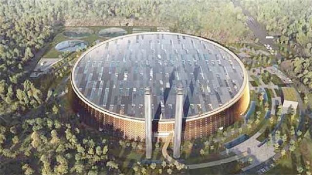 中国深圳造超级工程,每天吞掉5000吨垃圾,3天之后变成“宝贝”