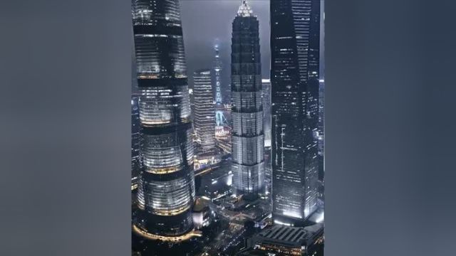 国内最强商务区CBD究竟是谁呢 广州夜景 陆家嘴夜景 CBD 航拍