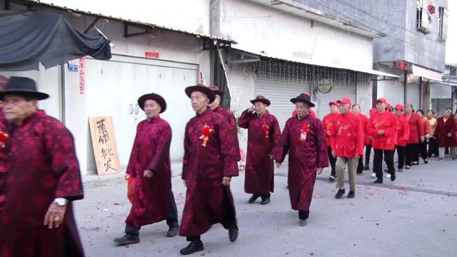 览表村宋大峰祖师、大圣佛祖升殿庆典