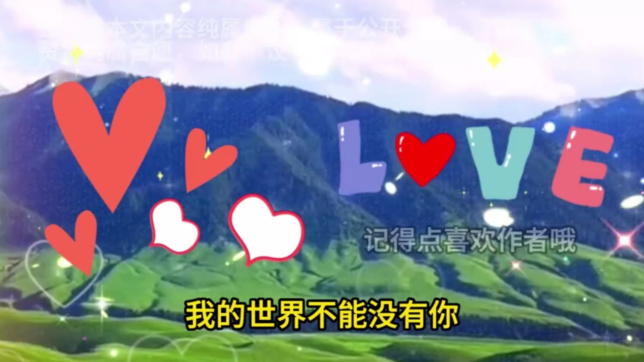 一首《我的世界不能没有你》曾经走过了风风雨雨!