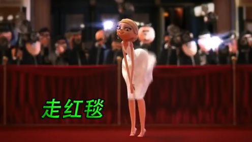 当红明星在大庭广众之下放屁,竟然还把裙子吹了起来《走红毯》