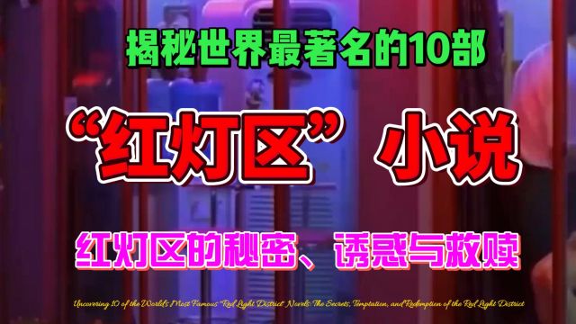 揭秘世界最著名的10部“红灯区”小说:红灯区的秘密、诱惑与救赎