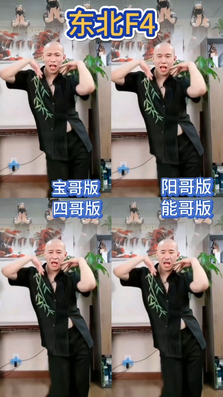 东北f4性感妖娆舞姿