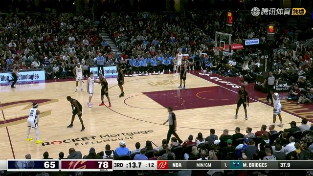 2023/24赛季NBA常规赛：灰熊 VS 骑士 全场回放