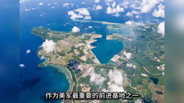 美国关岛基地,岛上部署有B52、B2、B1B等战