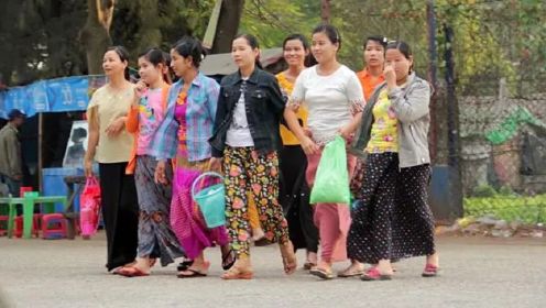 缅甸特殊的街头现象，中国游客看后难为情，真接受不了