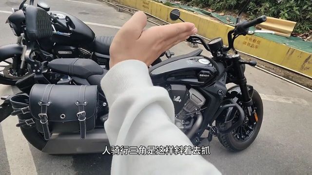 奔达黑旗500简评#摩托车爱好者#男人机车梦