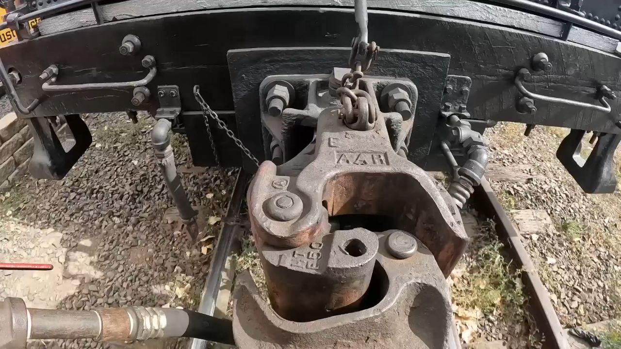 不可思议的詹式车钩,已有100多年历史,火车史上最伟大的发明!