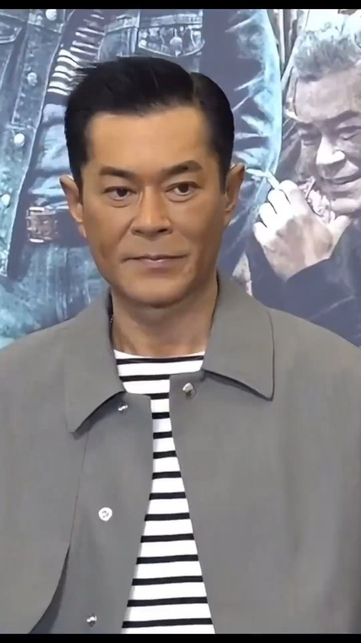 古天乐 出席新片发布会,54岁依旧帅气不减,平日里热衷慈善事业,被