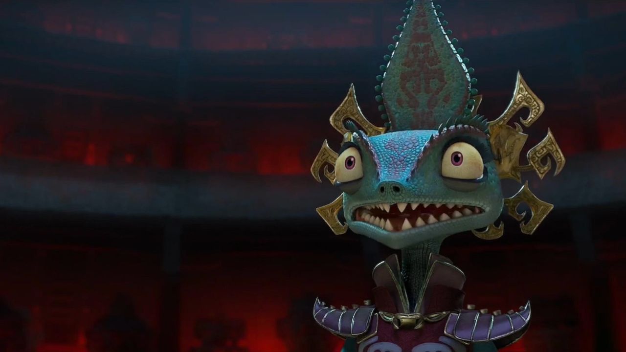 蜥蜴妖后成为了功夫熊猫4里最大的反派