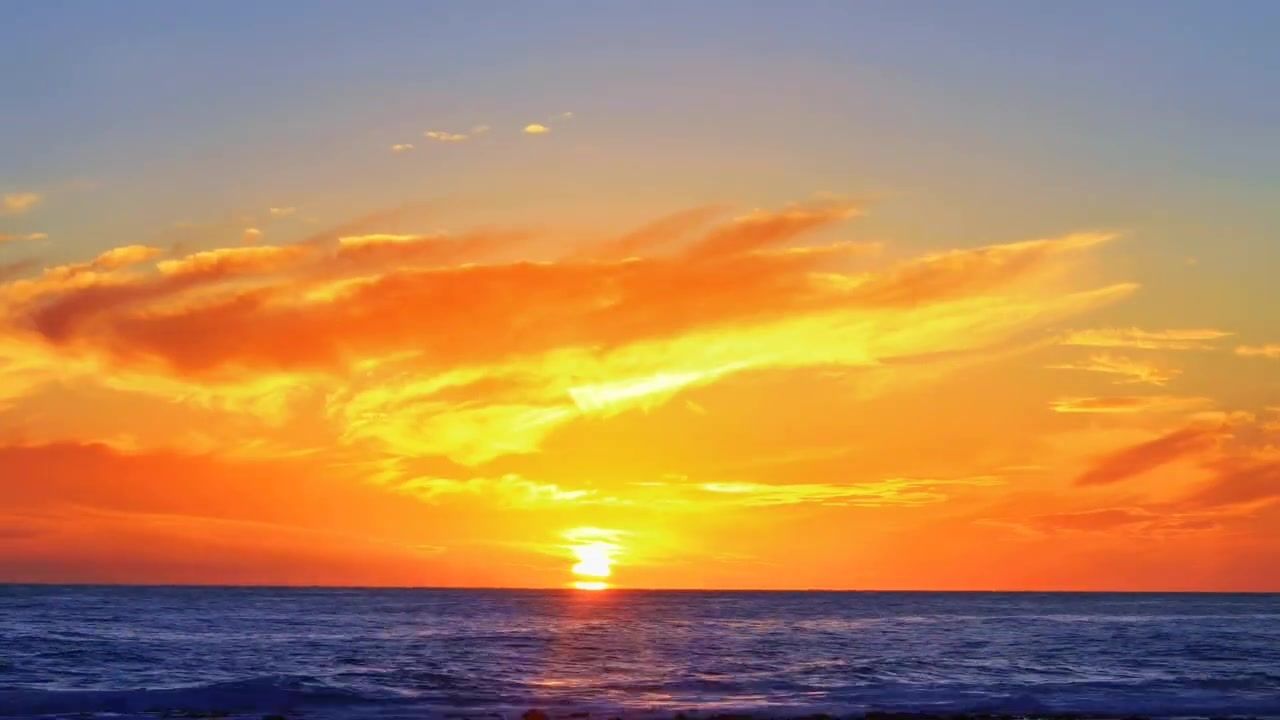 晚霞 #日落沉溺于橘色的海 #治愈系 #风景 #夕阳西下落日余晖