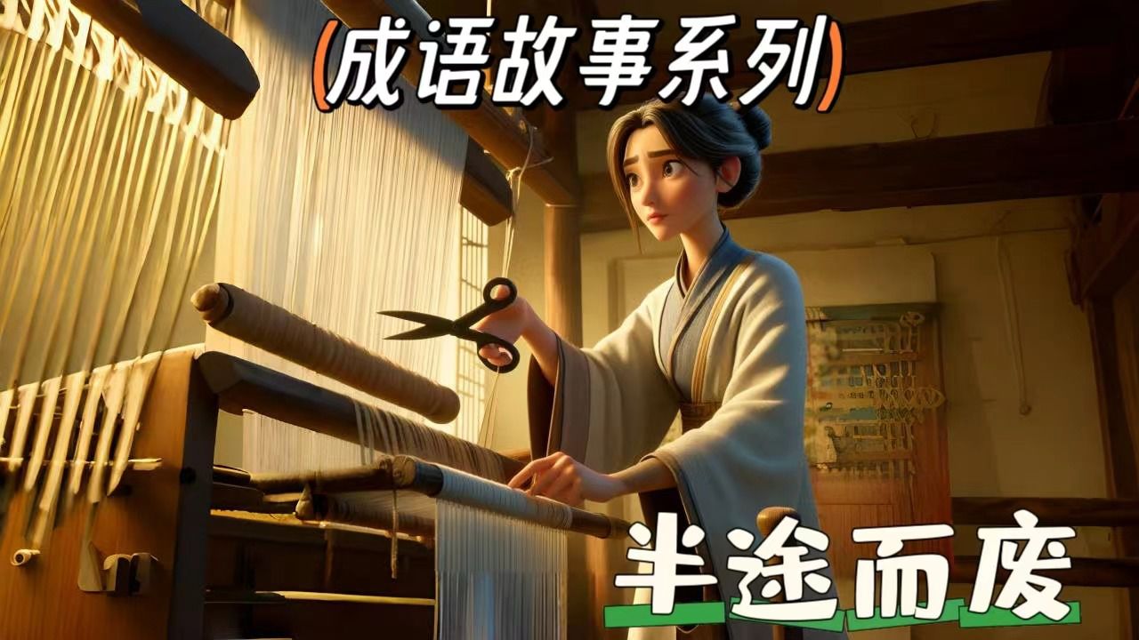 成语故事系列《半途而废》