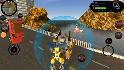 变形机器人英雄,一场打7个机器人