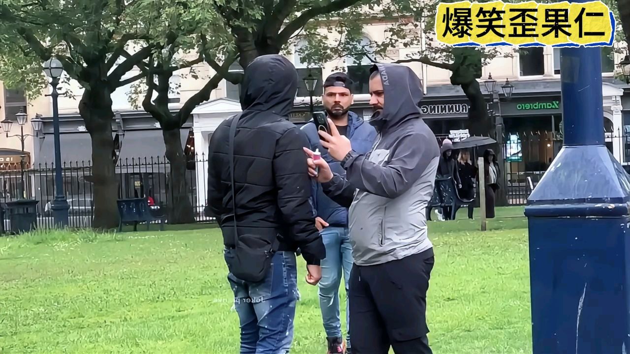 歪果仁街头恶搞(一)