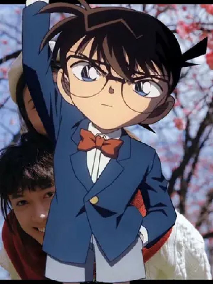 这个樱花背景真的好看! #名侦探柯南#申请加入柯南侦探团