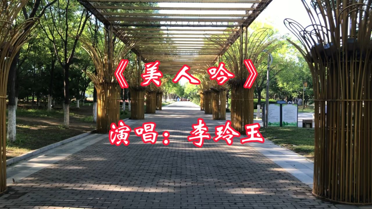 经典歌曲《美人吟》,李玲玉演唱,人美歌甜