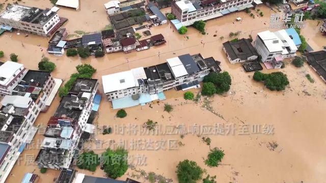 强降雨导致广东梅州5人死亡15人失联