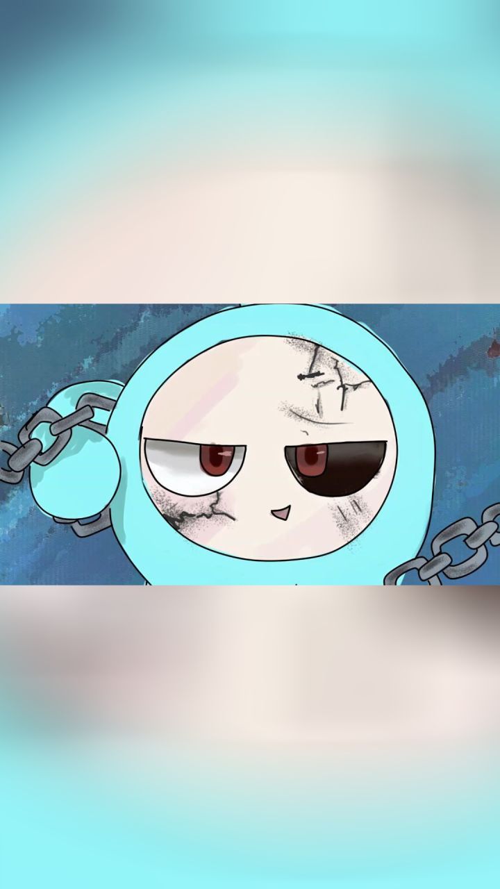 不就是个蓝色的蛋仔吗?有什么难的?