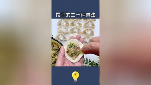饺子的二十种包法,总有一种你喜欢!