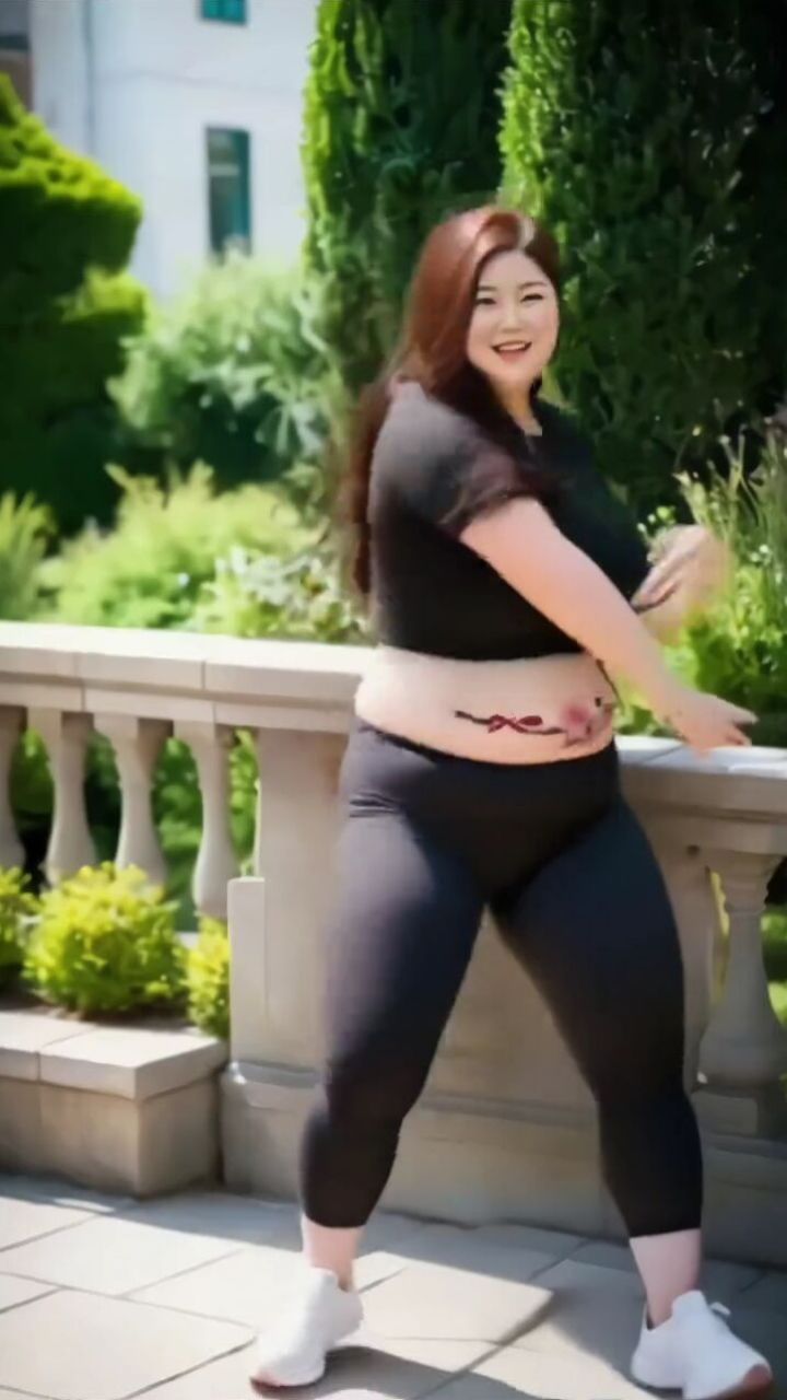 胖妞魅力大爆发,美得让人眼前一亮!