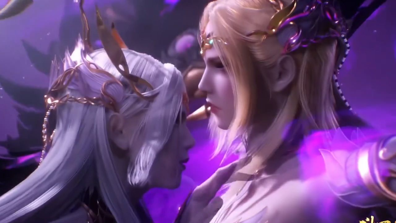 千仞雪投入唐三怀里