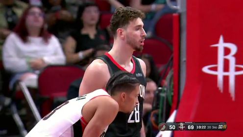 《休斯敦火箭》【回放】NBA杯小组赛：开拓者vs火箭第3节中文解说回放