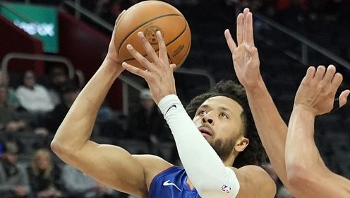 《NBA全场集锦》【球星】坎宁安vs老鹰集锦 拿到22+11+13三双表现贡献关键攻防封盖绝杀
