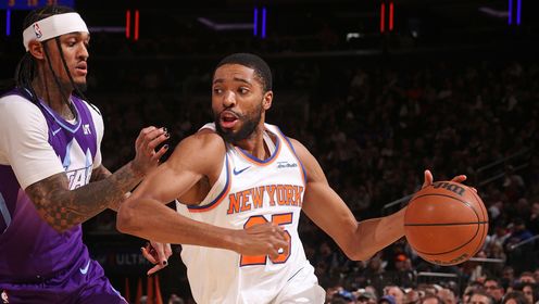 《NBA全场集锦》【球星】布里奇斯vs爵士集锦 砍下27分进攻火力凶悍