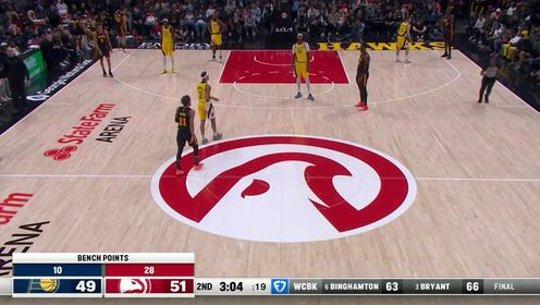 《NBA全场集锦》【回放】步行者vs老鹰第2节英文原声回放